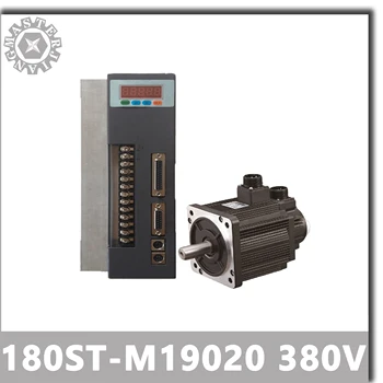 

180ST-M19020 380V 4KW AC Servo motor 2000RPM 19N.M. 4000W Three-Phase ac drive permanent magnet Matched Driver AASD-40A.