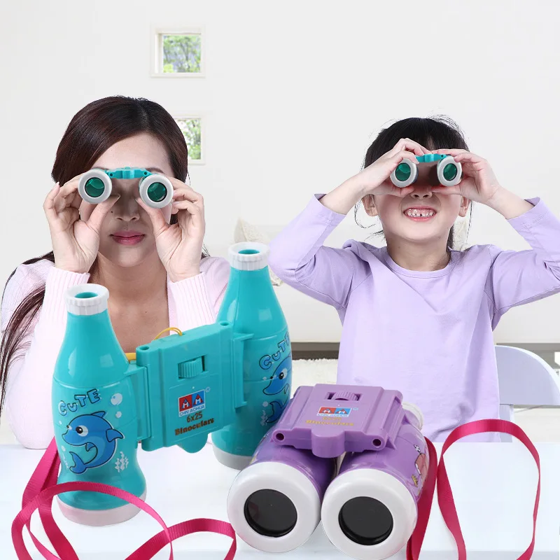 

Binoculars CHILDREN'S Toy Cartoon Mini Coke Bottle Binoculars Adjustable Focusing AliExpress