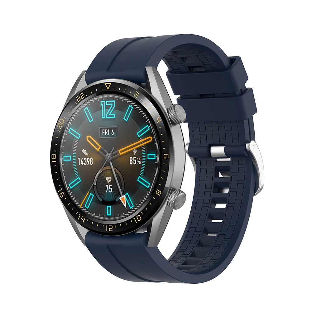 Universal 22mm Silicone smart watch Universal Watch Strap Band Replacement for Huawei Watch GT 46mm