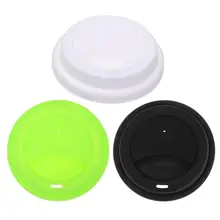Silicone Insulation Leakproof Cup Lid Heat Resistant Anti-Dust Cup Cover Kitchen Tea Coffee Sealing Lid Caps Home Supplies