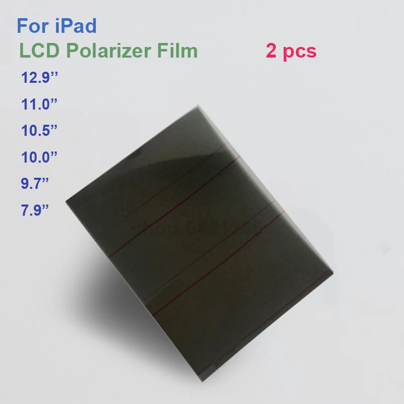 

10Pcs Phone Lcd Polarizer Film For Ipad 9.7 7.9 10.5 10 12.9 Inch Polarizer Film For Lcd Light Fliter Replacement