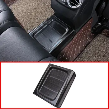 

For Mercedes Benz E Class W213 2016-2019 304 Stainless Steel Car Rear Row Middle Bridge Pedal Partition Protection Covers Trim