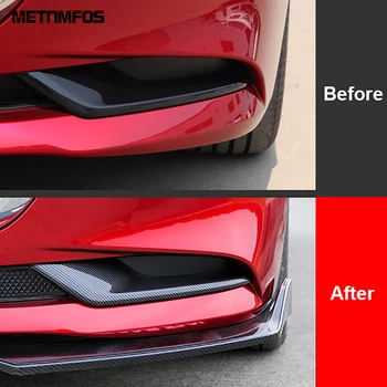 

For Mazda 3 M3 Axela 2019 2020 Sedan Chrome Front Fog Light Lamp Cover Trim Foglight Decoration Frame Accessories Car Styling