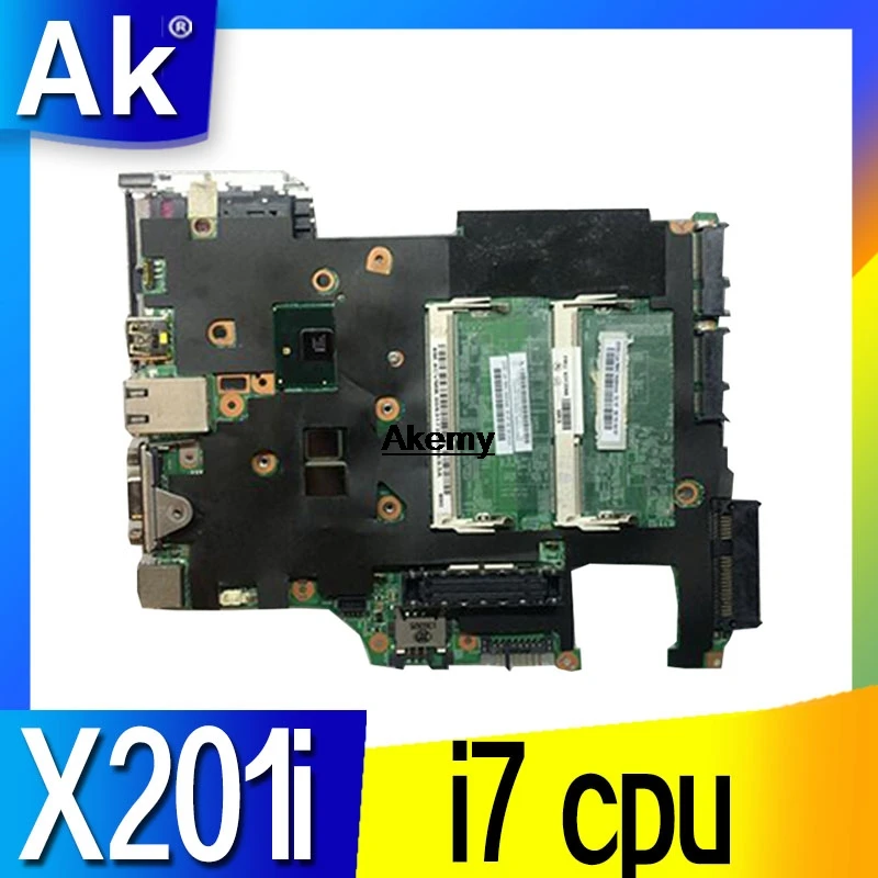 Для lenovo ThinkPad X201 X201I ноутбук FRU системной платы 63Y2066 Процессор i7-620M QM57 DDR3 тест workf