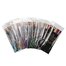 14 размеров 2,25-10,0 мм круглые спицы из нержавеющей стали спицы для вязания рукоделие Ткачество инструменты 40/80/100/120 см 14 размеров 2,25-10,0 мм круглые спицы из нержавеющей стали спицы для вязания рукоделие Ткачество инструменты 40/80/100/120 см