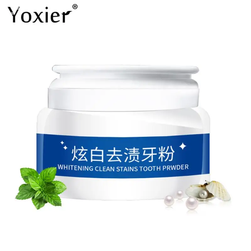 30g Stains Tooth Powder Yoxier Whitening Clean Bright Teeth Oral Care Cleaning Fresh Breath Remove Tartar TSLM1 | Красота и здоровье