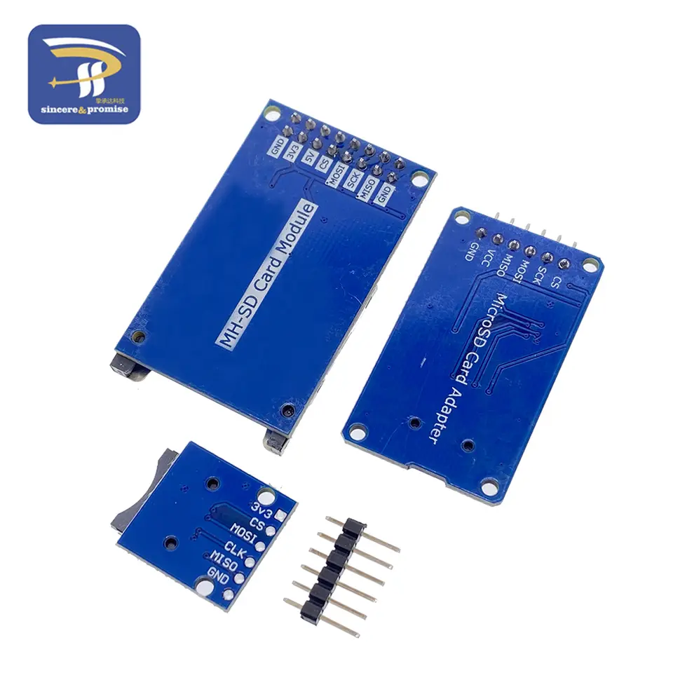 Micro SD Card Mini TF Card Reader Module SPI interfaces with level converter chip 5V/3.3V For Arduino DIY KIT image 2