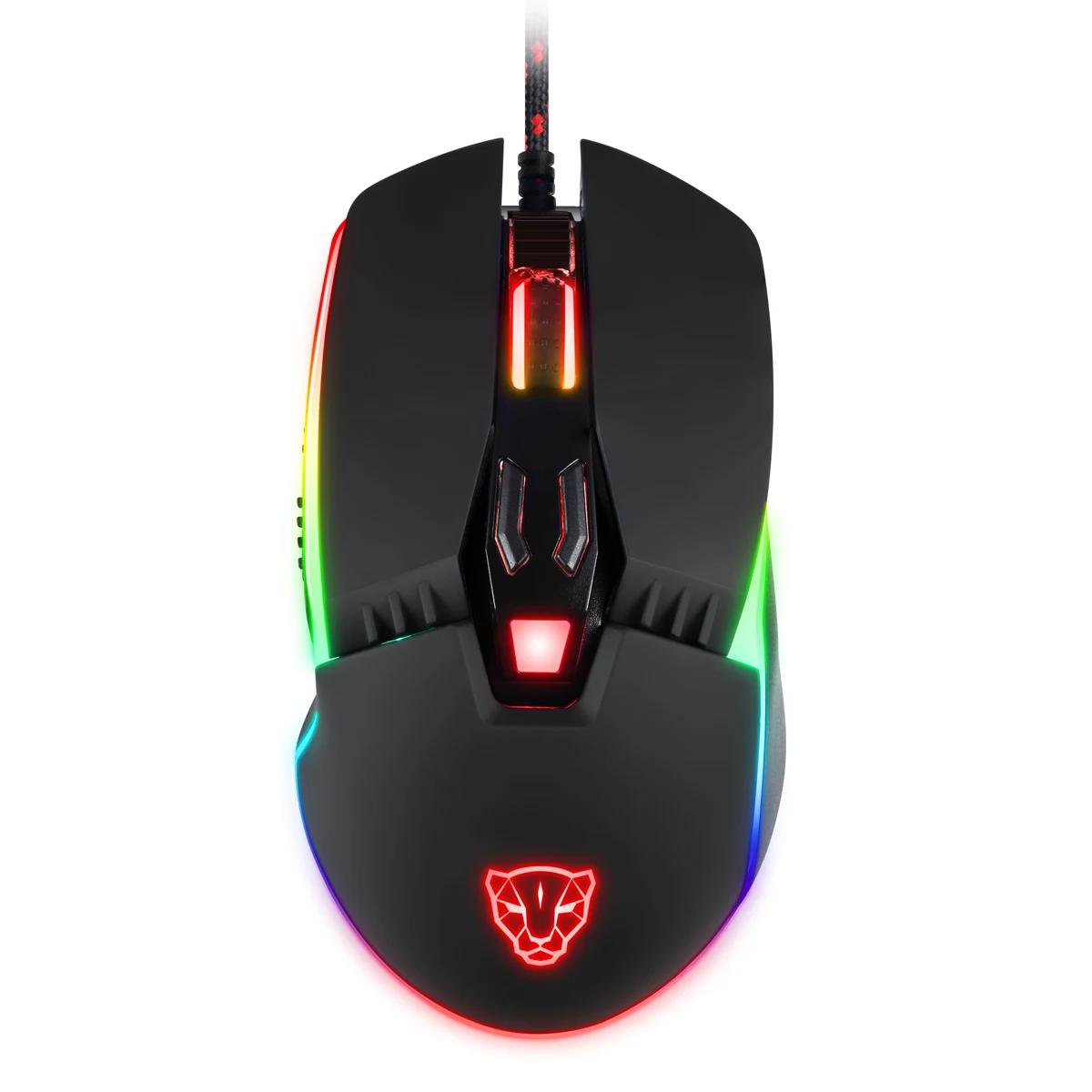V20 RGB AP Version Wired Gaming Mouse 5000 DPI USB2 0 LED Glowing 3D Optical Mouse 2