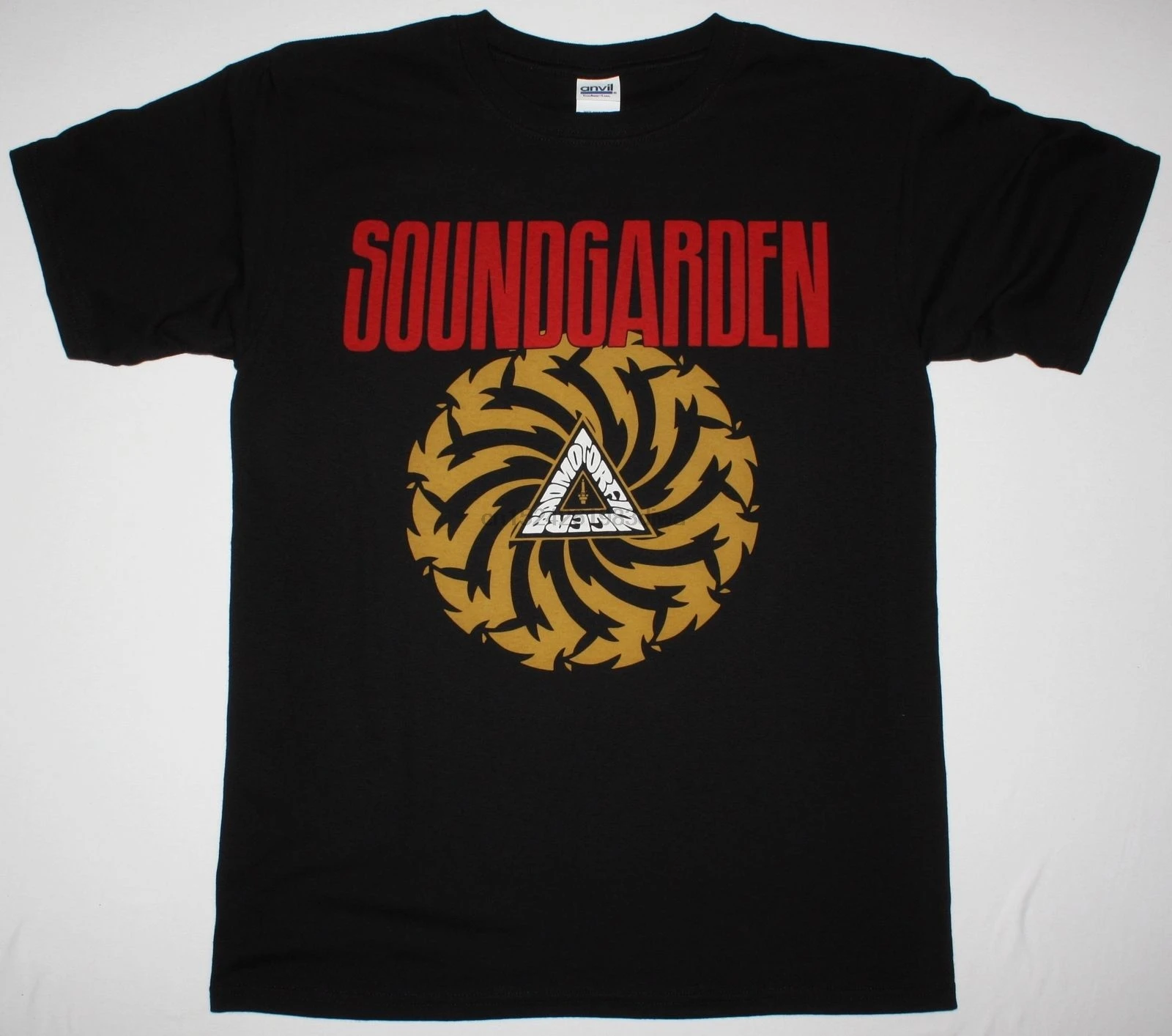 SOUNDGARDEN badmotor finger➒ AUDIOSLAVE GRunerGE SEATTLE BAND Новая Черная футболка дешевая мужская с
