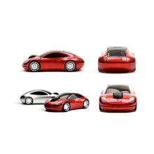 Модель автомобиля, беспроводная мышь, 1 шт., для ноутбука, 1800 точек/дюйм, новинка, оптическая компьютерная мышь в форме автомобиля, беспроводная,, Usb, 2,4g, стильный, в форме автомобиля