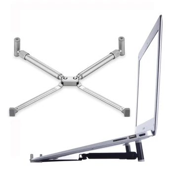 

Portable Laptop Stand Holder Folding Adjustable Laptop Stand Notebook Stand Aluminium Laptop X-Stand For Macbook Laptop Notobook