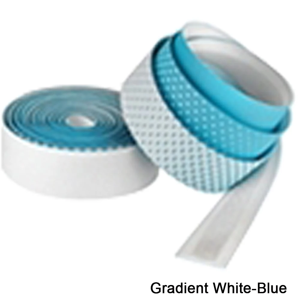 2000*30 мм Силиконовые и полиуретановые ленты для руля велосипеда, цветные ленты для руля велосипеда, запчасти для велосипеда - Цвет: Gradient white-blue
