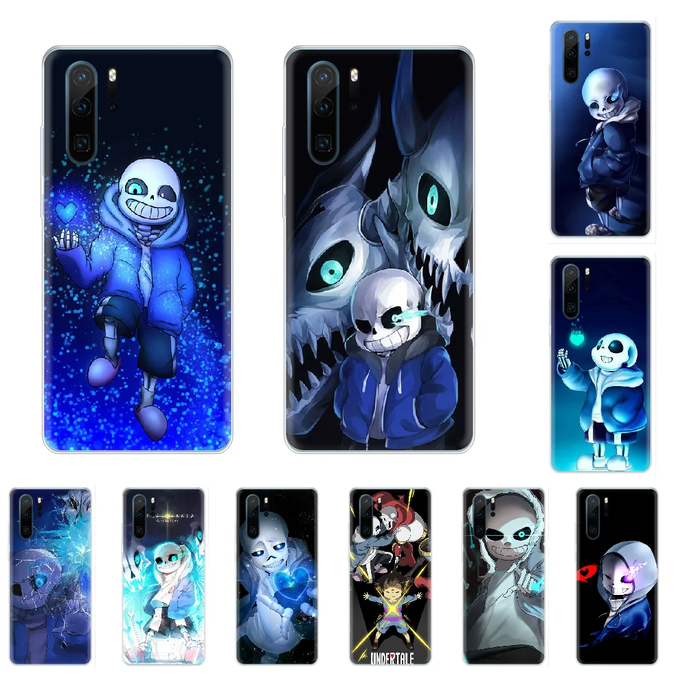 Игра Undertale Sans DIY чехол для телефона с рисунком Huawei P8 P9 P10 P20 P30 Pro Lite smart Z 2017 2019 |