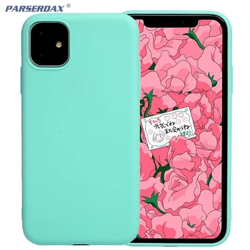

Flexible Silicone Candy Color TPU Case For Apple iPhone 11 Pro Max X XS XR 8 7 Plus 6 6S 5 5S SE Shockproof Drop Cover 100Pcs