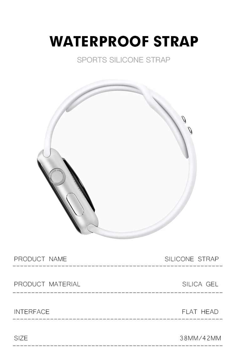 Камуфляжный белый ремешок для I Watch Series 5 Series 4 40 мм 44 мм силиконовый ремешок 38 мм 42 мм для Apple Watch Series 3 1 2