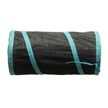 

Cat Tunnel,Collapsible Cat Tunnel Play Toy Interactive Cat Tunnel Toy with String on Ball Play Tunnel Kitten Play Toy K4UA