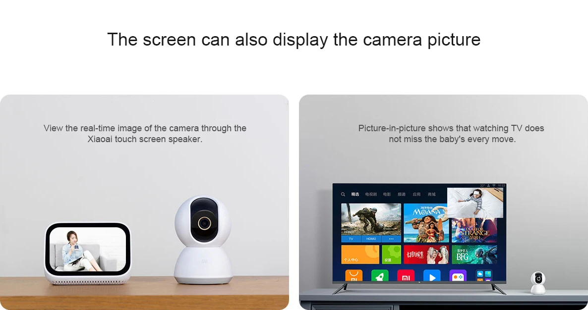 xiaomi mijia ultra hd câmera ip inteligente wifi visão noturna vídeo webcam monitor de segurança do bebê visão noturna