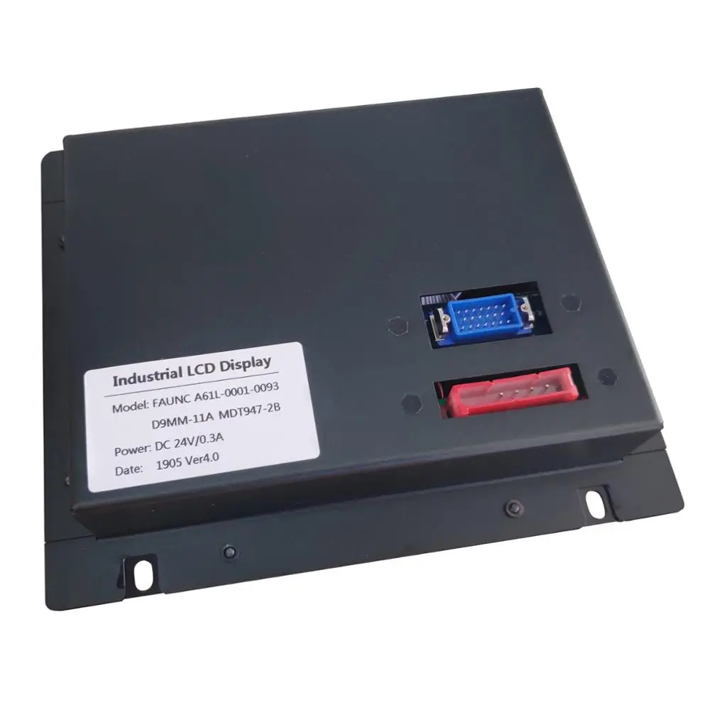 TZT A61L-0001-0093 D9MM-11A 9 Inch LCD Monitor Replacement for FANUC CNC System CRT