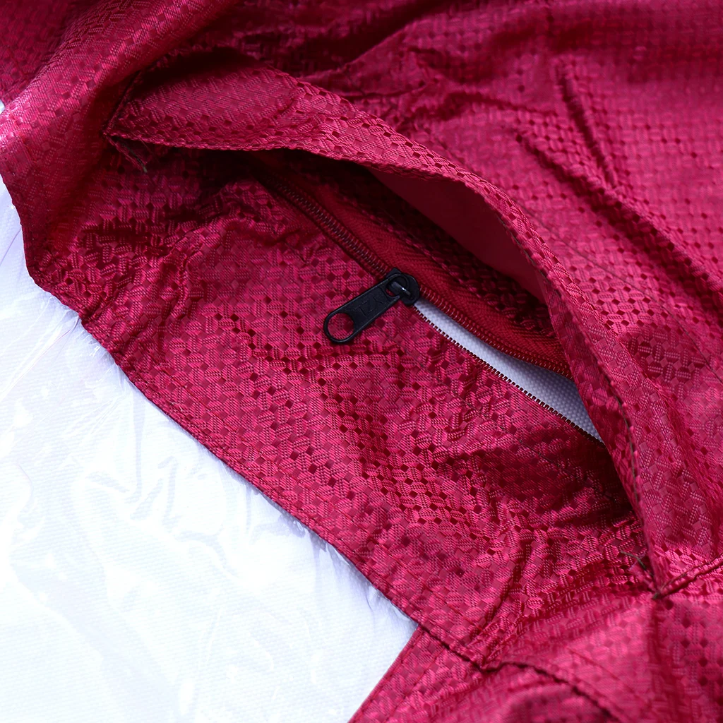Cycling Bicycle Bike Raincoat Rain Cape Poncho Cloth Rainproof Purple