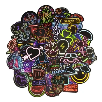 

Personal Graffiti Laptop Stickers Water Bottle Skateboard Motorcycle Phone Bicycle Luggage Guitar Bike Sticker Decal 50pcs/set