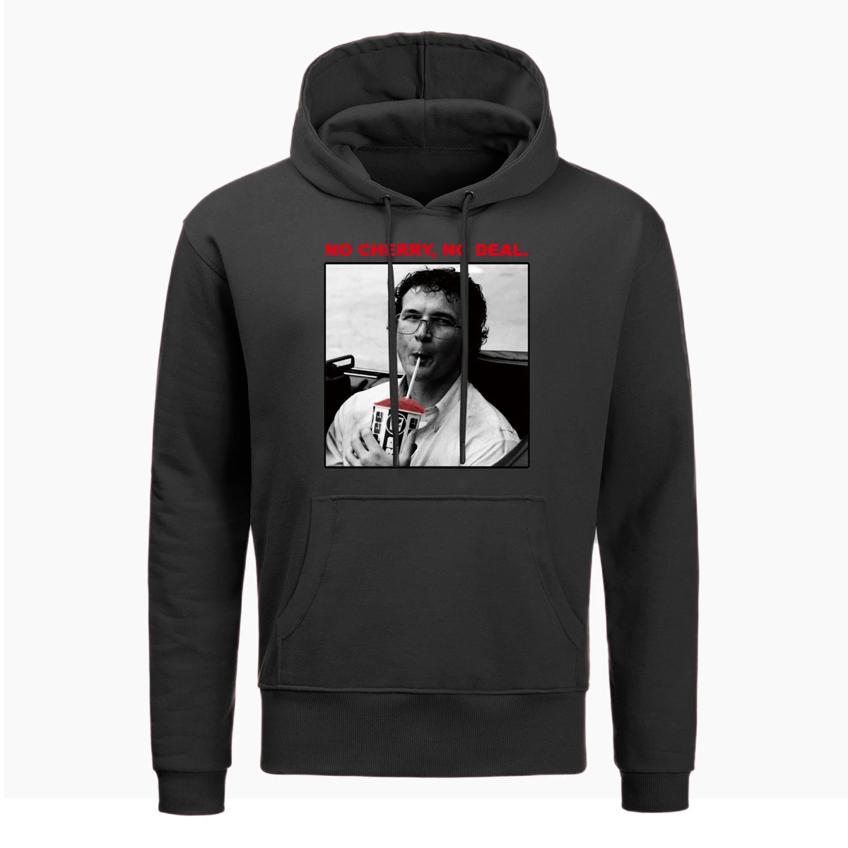 Stranger Things 3 No Cherry No Deal Funny Print Hoodies Sweatshirt Men Casual Hoodies Winter Fleece Pullover Harajuku Streetwear