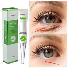 

Tea Tree Anti Dark Circle Eye Cream Anti-Wrinkle Remove Eye Bags Fade Puffy Cure Gel Firming Whitening Moisturizing Cosmetics