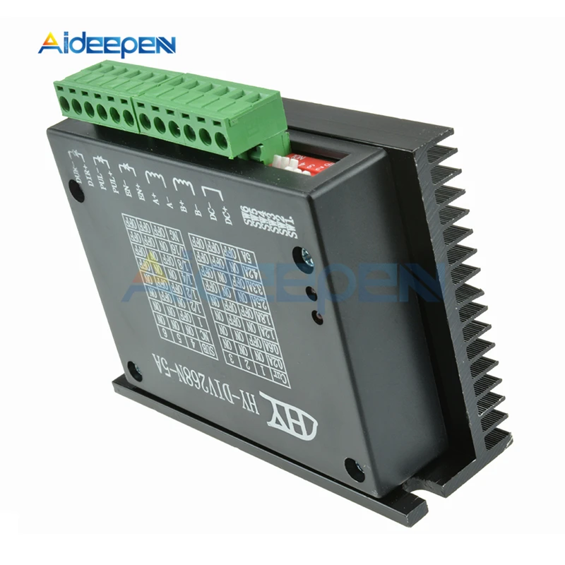 4A 5A TB6600 одноосный Драйвер шагового двигателя плата контроллера ЧПУ гравировальный станок 1 Ось шаговый двигатель модуль драйвера