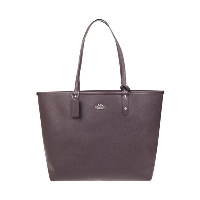 coach reversible pvc city signature tote