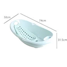 Пластиковая утолщенная Детская ванна, ведро для ванны для новорожденных, 12 штук на заказ