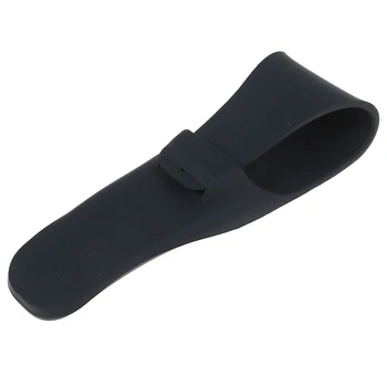 

1PCS Men's Manual Series Razor Handle Silicone Sleeve Suitable For Suitcase Portable Silicone Black Razor Bag
