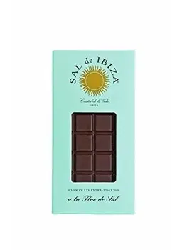 

Zartbitterschokolade 70 % mit Sal de Ibiza 80g. Sal de Ibiza. 12 Stk.