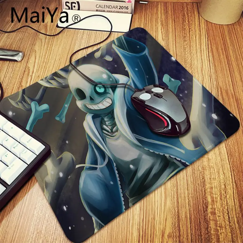 Lock Edge20x25cm MaiYa Undertale красивый коврик для мышки в стиле аниме скорость/контроль версия большой игровой коврик для мышки с Аниме Коврик для мыши - Цвет: Lock Edge20x25cm