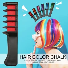 Горячая 6 шт./компл. Мини одноразовый персональный салон использование окрашивающая расческа для волос профессиональные мелки для цветной мелок для волос инструмент для окрашивания волос