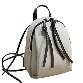 

Hot 2020 New Lady Small Backpack Women Leather Shoulder Bag MultiFunction Mini Backpacks Female School Bagpack Bag