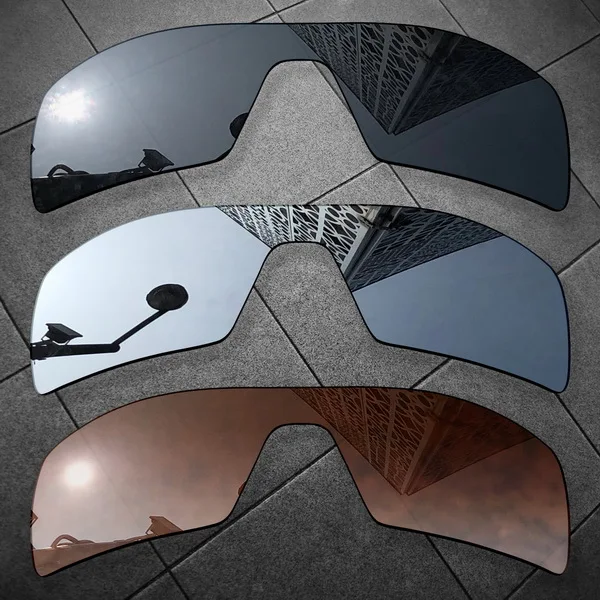 Black-Chrome-Brown Vonxyz несколько вариантов поляризованные Сменные линзы для солнцезащитных очков - Цвет линз: Black-Chrome-Brown
