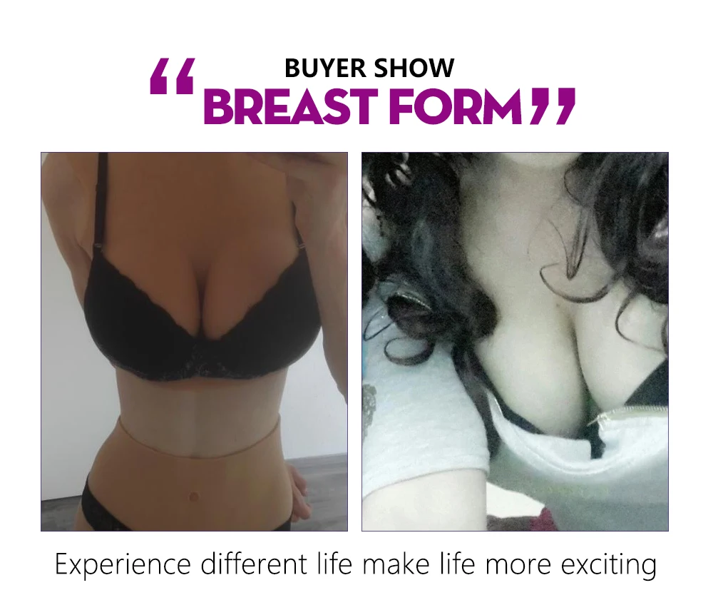 EYUNG Top quality E Cup Realistic Silicone Breast Form Artificial Boobs Enhancer Crossdresser chest for man shemale Trandsgender (9)