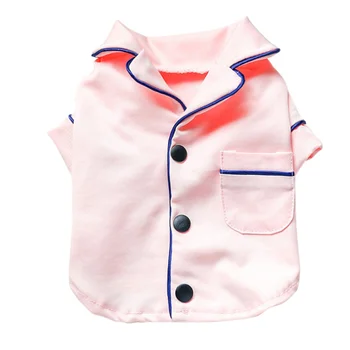 

Pet Soft Silk French Bulldog Pajamas Pet Dog Pajama For Small Dogs Shih Tzu Puppy Cat Clothes Pets Clothing