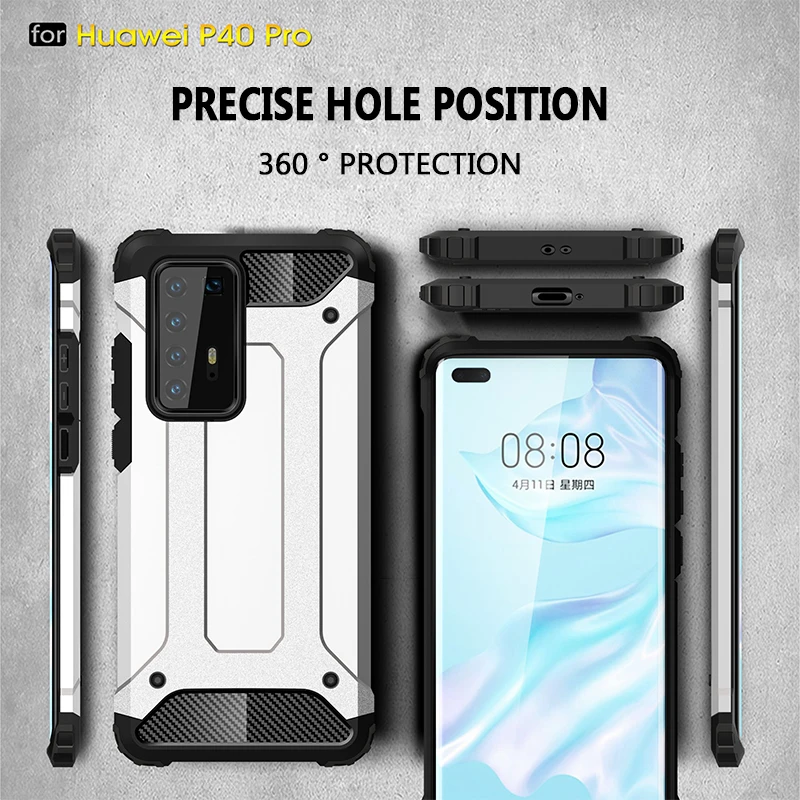 

Silicone Cases For Huawei P40 Pro Armor Case For Huawei P40 P30 P20 P10 For P30 P20 10 Lite P30 Pro P20 P10 Plus Hard Sell Cases
