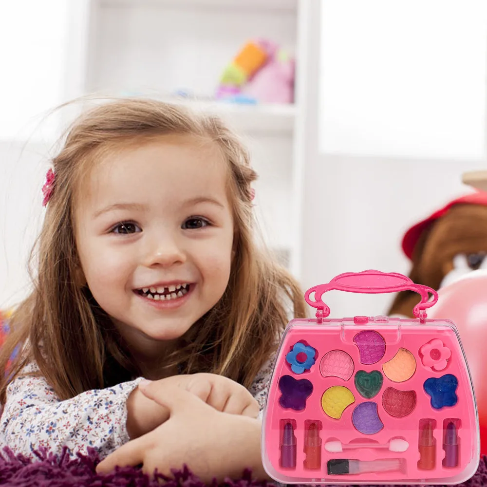 Принцесса девушка ролевые игры игрушка Делюкс макияж Палитра набор для детей Образование хобби забавные продукты подарок для детей