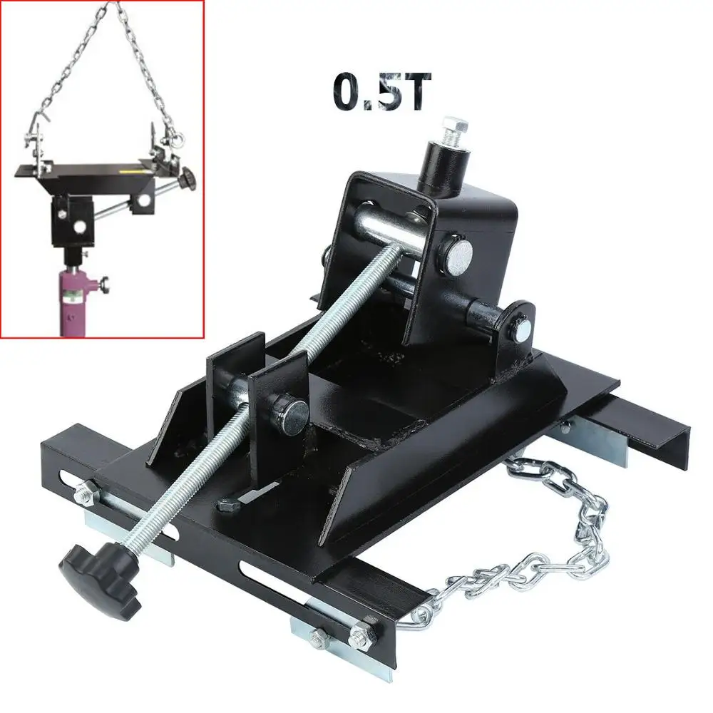  Yonntech Car 500kg Car Transmission Jack Adapter Capacity Transform Steel Auto Lifting Repair Tools