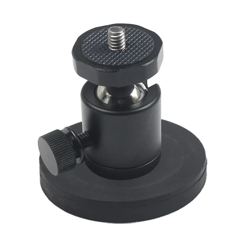 Strong Magnetic Suction Ballhead Base for Tripod Monopods Quick Install Tripod Head Clamp for GoPro Camera Osmo Pocket Gimbal tripod ball head