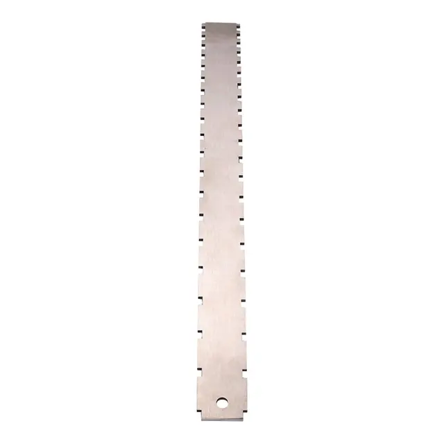 Guitar Neck Notched Straight Edge Luthiers Tool For Most Electric Guitars For Gibson Fretboard And Frets Stainless Steel
