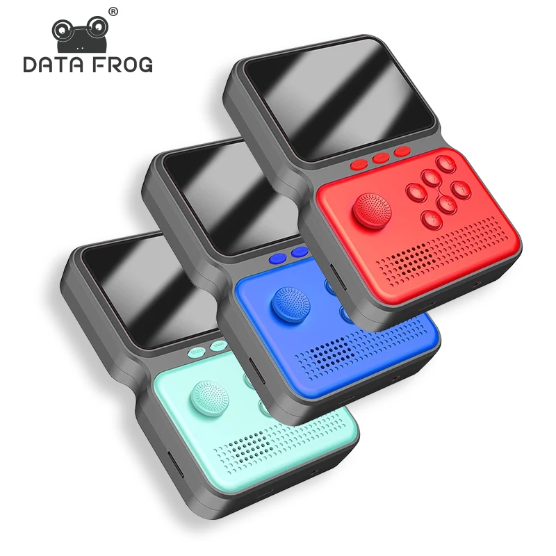 

DATA FROG 16 bit Handheld Arcade Video Game Console Built-in 900+ Classic Games Mini 3.0 Inch Retro Game Console Support TV Out