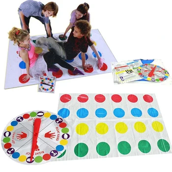 

Twistering Board Game Outdoor Sport Toy Funny Educational Gift Play Mat Table Gam Twistering Move Mat Board Games