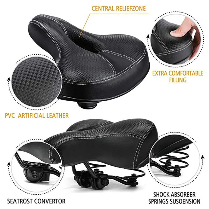 Comfortable Bicycle Saddle Soft Seat for Bikes