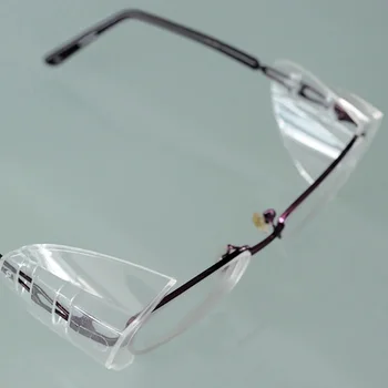 

Anti-Saliva And Anti-Dust Side Wing Glasses Protector Durable Goggles Side Cover Is Widely Compatible With Various Glasses