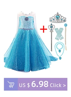 Princess Costume Christmas New Year Halloween Girls Dress up Kids Dresses for Girls Cosplay Clothing 4 5 6 7 8 Years Children little girl skirt dress