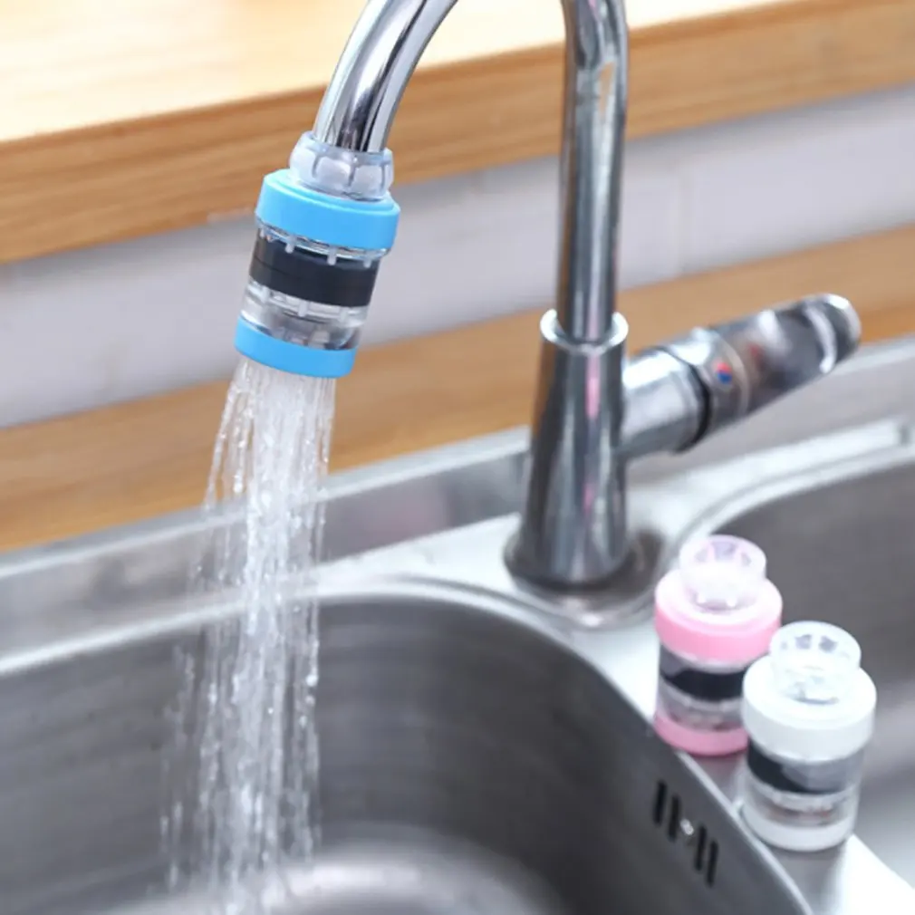 Maifan Stone Magnetized Water Purifier Home Kitchen Tap Water Filter Bathroom Faucet Water Filter Hand Pressure Water Purifier