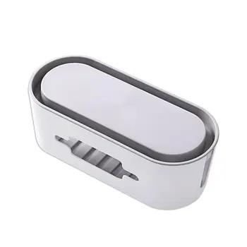 

Socket Storage Box Plastic Container Space Saver Cable Household Supplies Wire Management Cable Storage Box Table Desktop Home