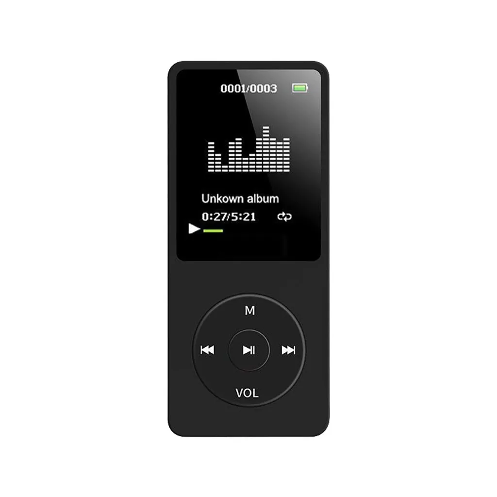 A 20#70 часов воспроизведения MP3 модный портативный MP3-плеер с ЖК-экраном FM Радио Видео игры фильм MP3 музыкальный плеер - Color: A